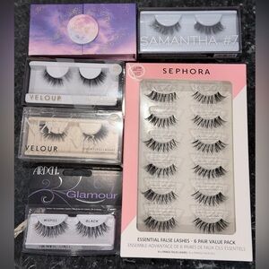Strip Lash - 11 Pairs - Velour, Huda Beauty, Sephora, Ardell, Lunar Beauty - New